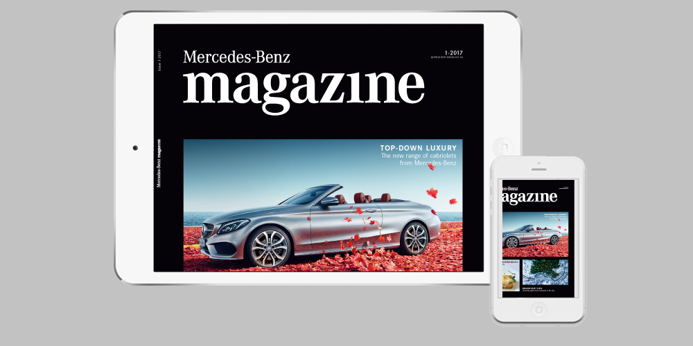 Mercedes Benz Magazine Advertising